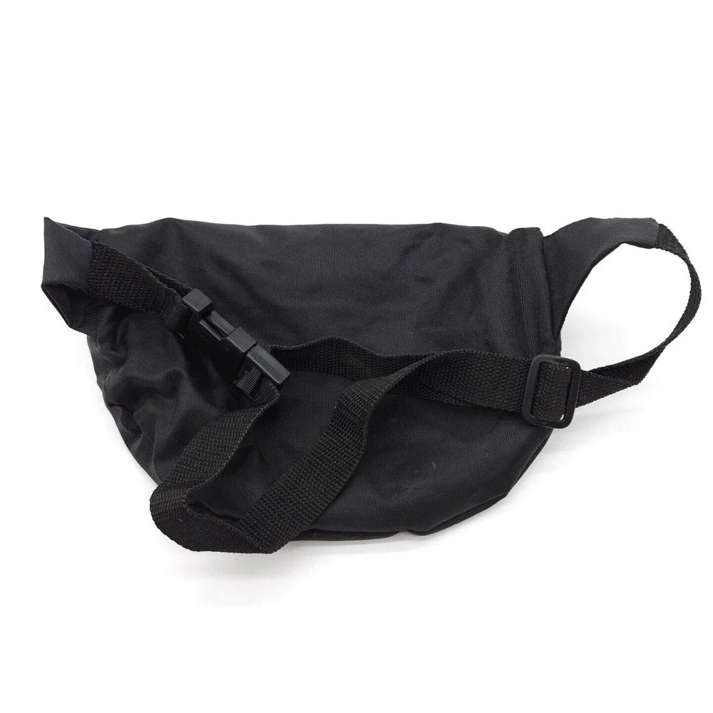 Vintage Only On Sony Recording‎ Media Fanny Pack Adjustable Waist Bag Black